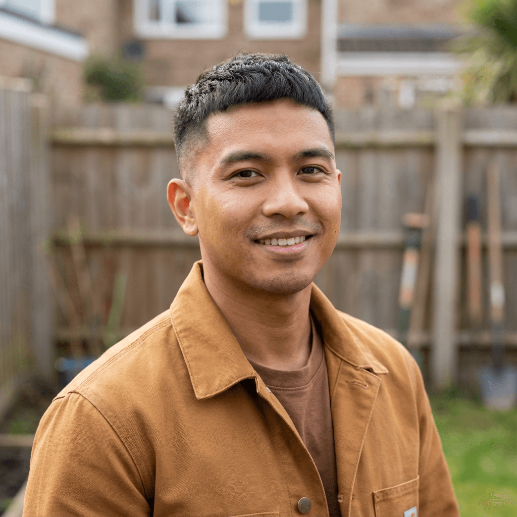 Tomisinu Okafor, homeowner in his early 30s